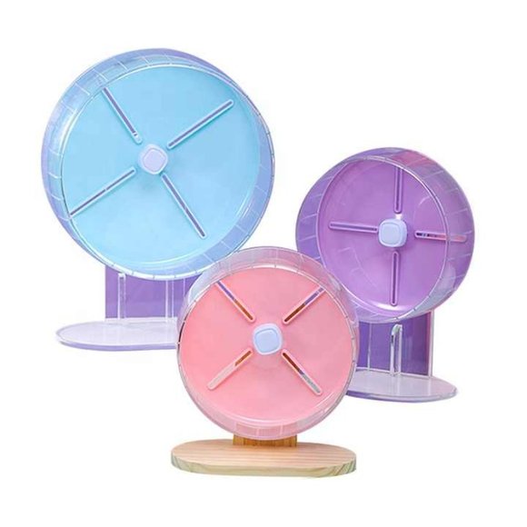 Acrylic Cute Running Silent Wheel Tiny Lovable Pets - Picture 1 of 15